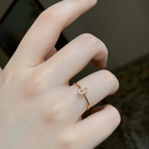 Oval Pırlanta Yüzük