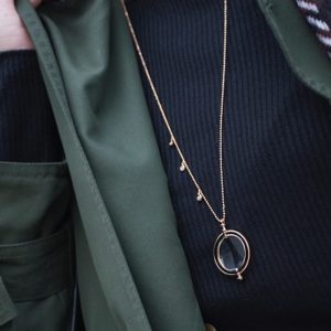 Mercek Pırlanta Kolye