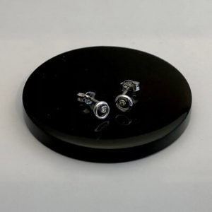 Minik Yuvarlak Pırlanta Küpe