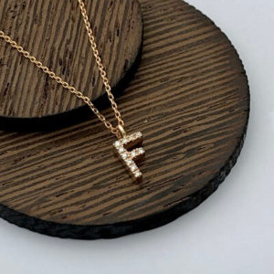 F-Harf Pırlanta Kolye