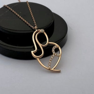 Anne-Bebek Pırlanta Kolye