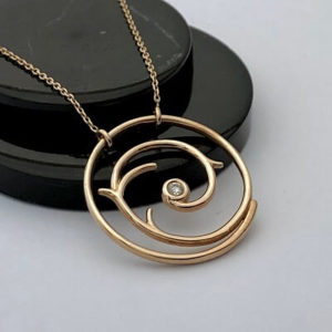 Bir Dilek Tut Pırlanta Kolye