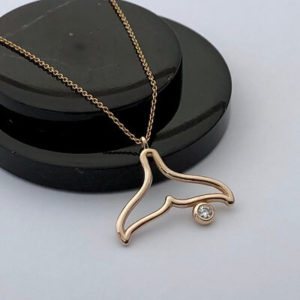 Deniz Kızı Pırlanta Kolye