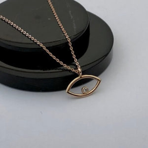 Göz Pırlanta Kolye