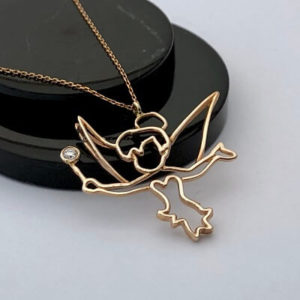 Melek Pırlanta Kolye