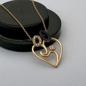 Mutlu Aile Pırlanta Kolye