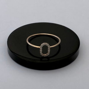 Oval Pırlanta Yüzük