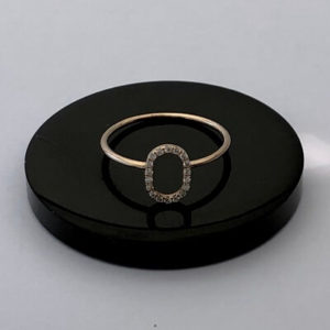 Oval Pırlanta Yüzük