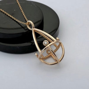 Yaşam Enerjisi Pırlanta Kolye