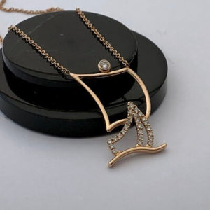 Yelken Pırlanta Kolye