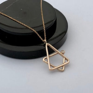 Yıldız Pırlanta Kolye