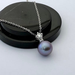 İnci ve Pırlanta Kolye