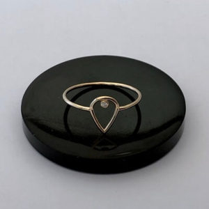 Damla Pırlanta Yüzük