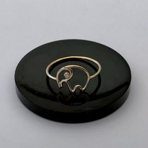 Fil Pırlanta Yüzük