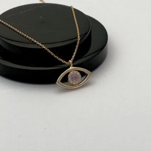 Göz Pırlanta Kolye