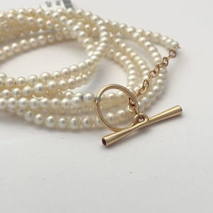 İnci Altın Bileklik