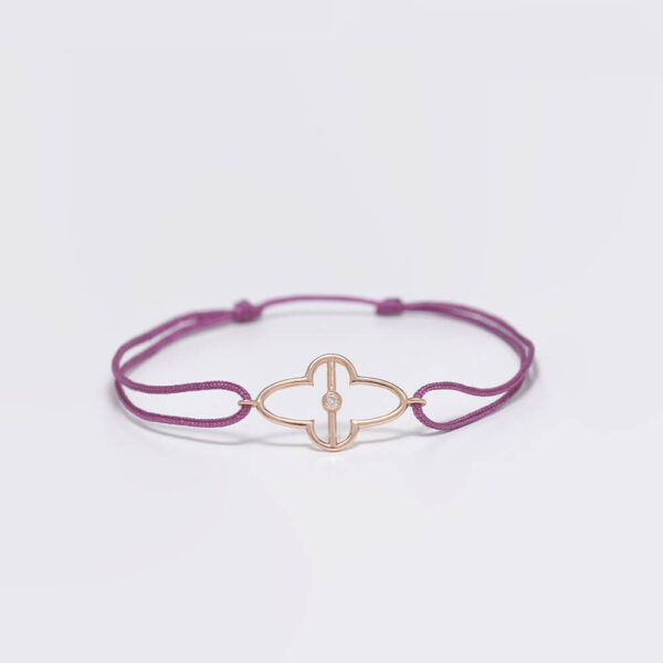 Pırlanta ve Altın İp Bileklik