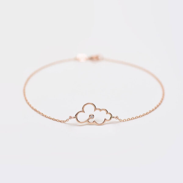 Bulut Pırlanta ve Altın Bileklik