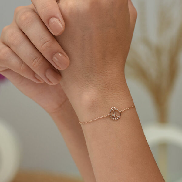 Uğur Böceği pırlanta ve altın bileklik