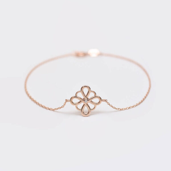 Başarı pırlanta ve altın bileklik