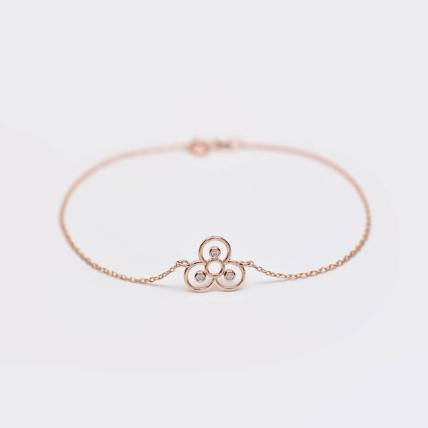 Çintemani pırlanta ve altın bileklik