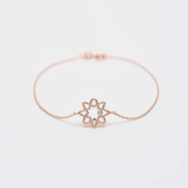 Enerji pırlanta ve altın bileklik