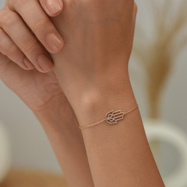 Fatima Eli pırlanta ve altın bileklik