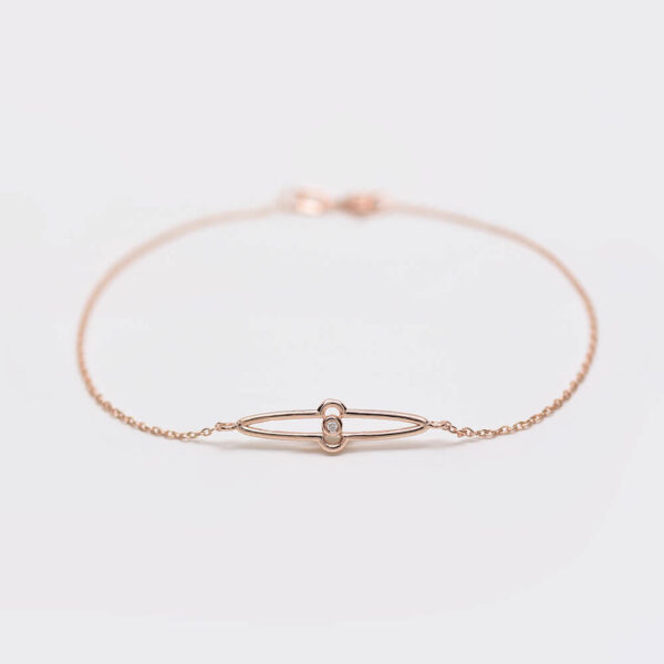 Pırlanta ve altın bileklik