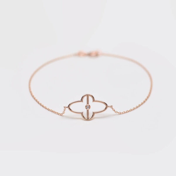 Pırlanta ve altın bileklik