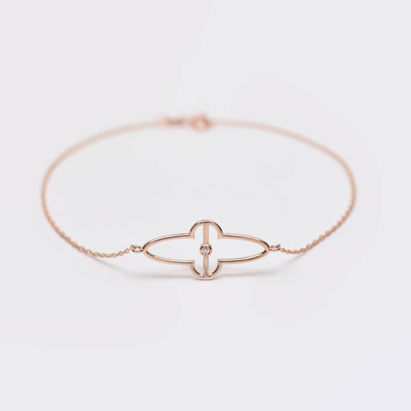 Pırlanta ve altın bileklik