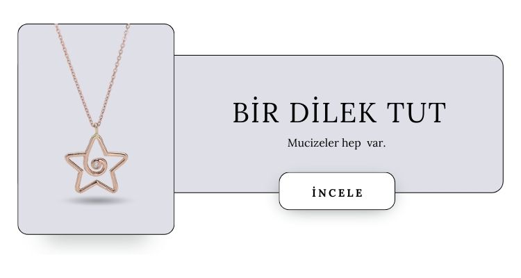 Bir dilek tut pılanta ve altın tasarımlar
