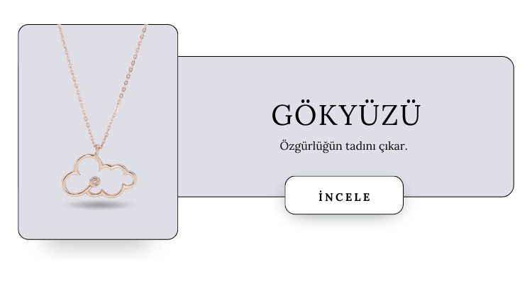 Gökyüzü pırlanta ve altın koleksiyon