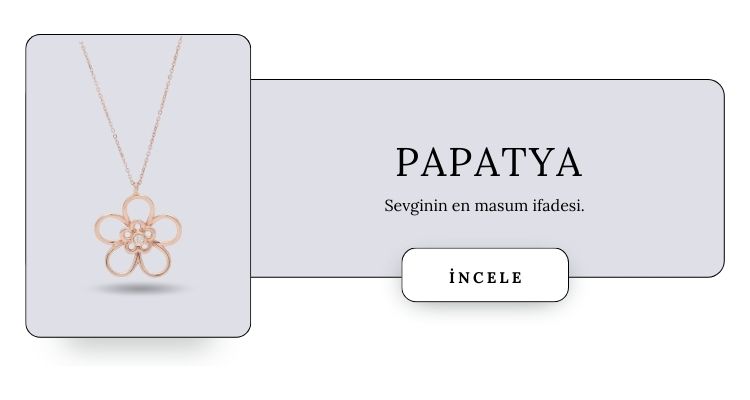 Papatya pırlanta ve altın tasarımlar